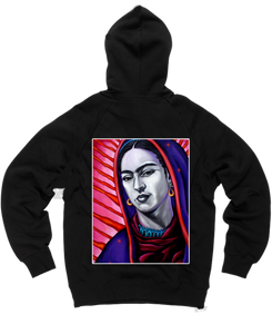 Frida Black Hoodie, Frida Kahlo sweater