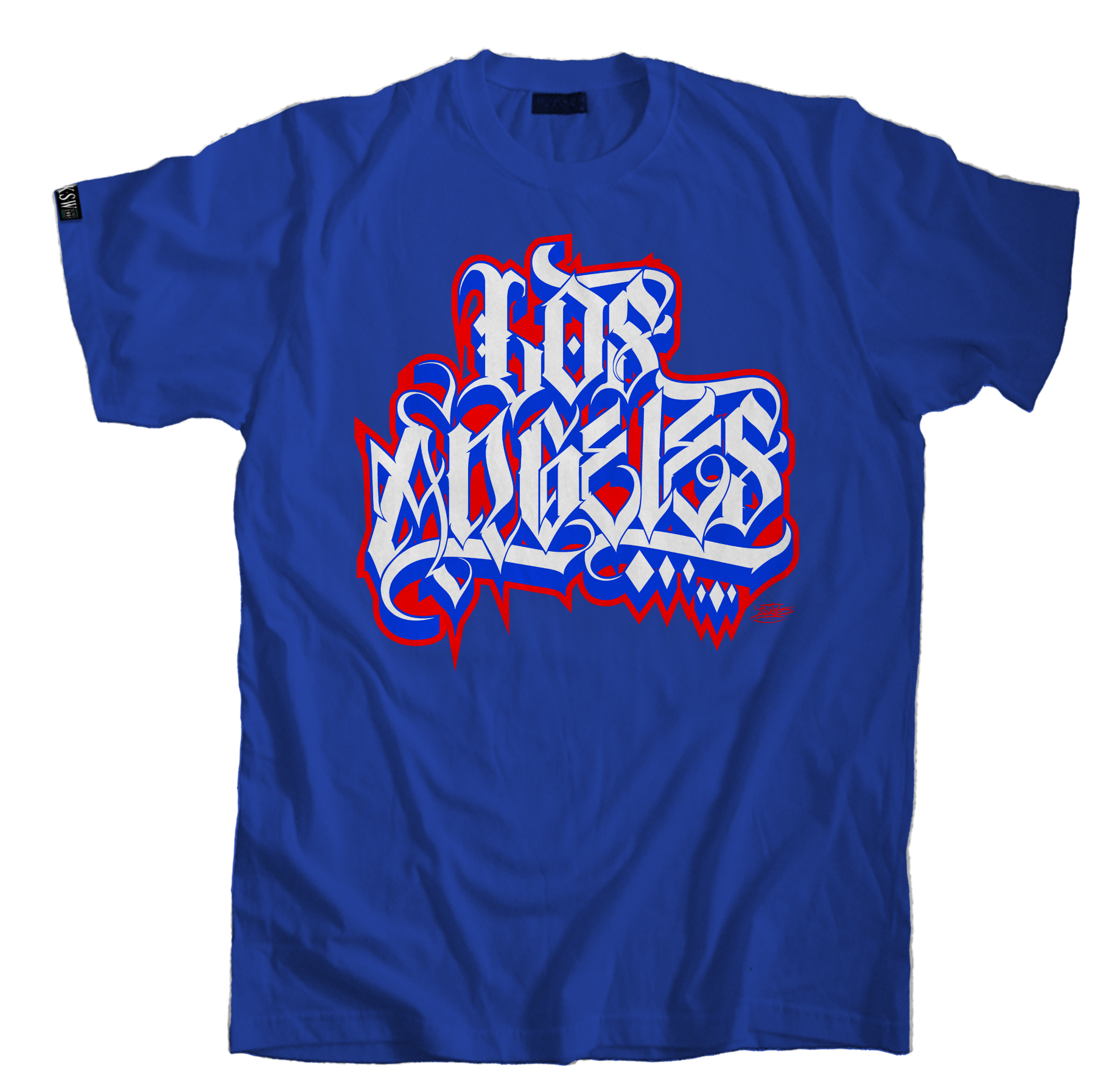 Los Angeles Handstyle Blue -Clippers