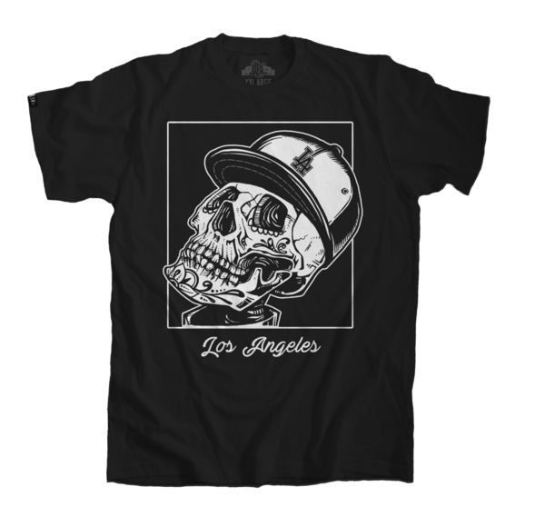 Los Angeles black tee, Skull T-Shirt