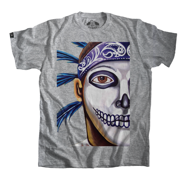 Grey Aztec Warrior Shirt