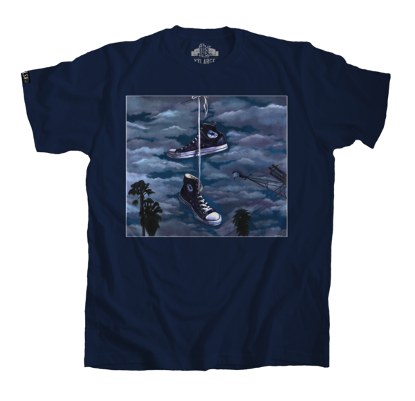 Men's navy blue tee