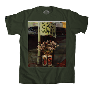 olive rip T-Shirt