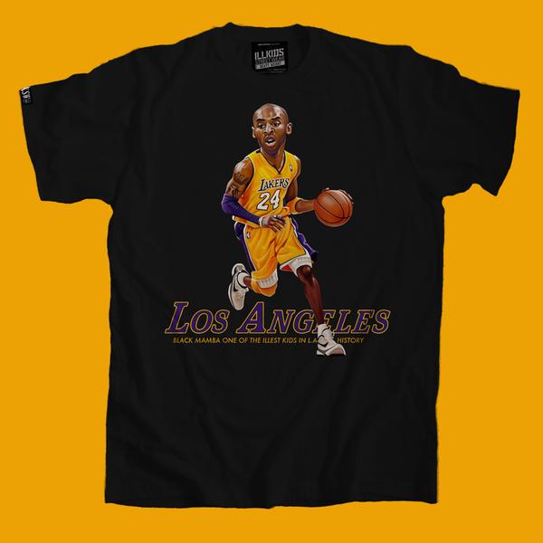 LOS ANGELES LAKERS NBA *Kobe Bryant* ADIDAS SHIRT L