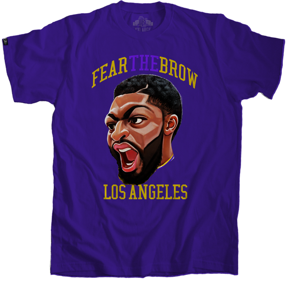 Fear the best sale brow t shirt