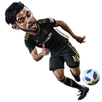 Sticker - Carlos Vela LAFC
