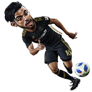 Sticker - Carlos Vela LAFC
